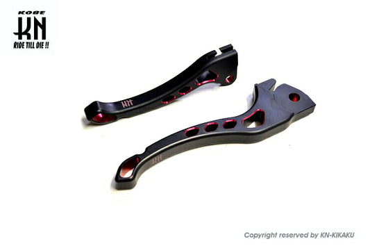 デュアルカラーレバー3 ブラック/レッド 排ガス規制後ジョグ系