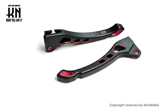 デュアルカラーレバー3 ブラック/レッド 横型エンジンジョグ系ドラム車両