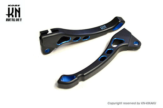 デュアルカラーレバー3 ブラック/ブルー 横型エンジンジョグ系ドラム車両