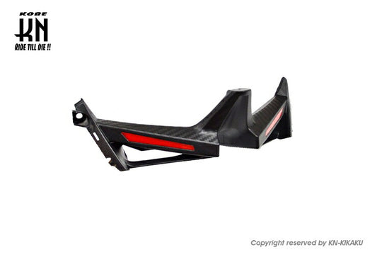 エアログリル カーボンスタイル クリアレッド シグナスGRYPHUS(6型)