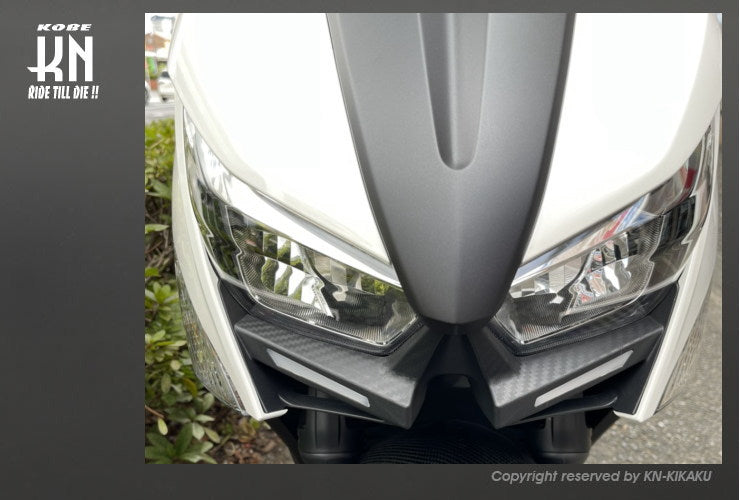 エアログリル カーボンスタイル LEDホワイト シグナスGRYPHUS(6型)