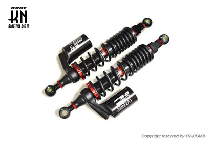 YSS リアショック 減衰調整式/車高調整式 G-SP ブラック 365-380mm ハンターカブ/クロスカブ
