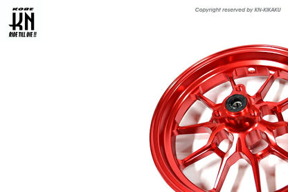 鍛造アルミホイール前後セット タイプ1 レッド アドレスV125/S(L0-)