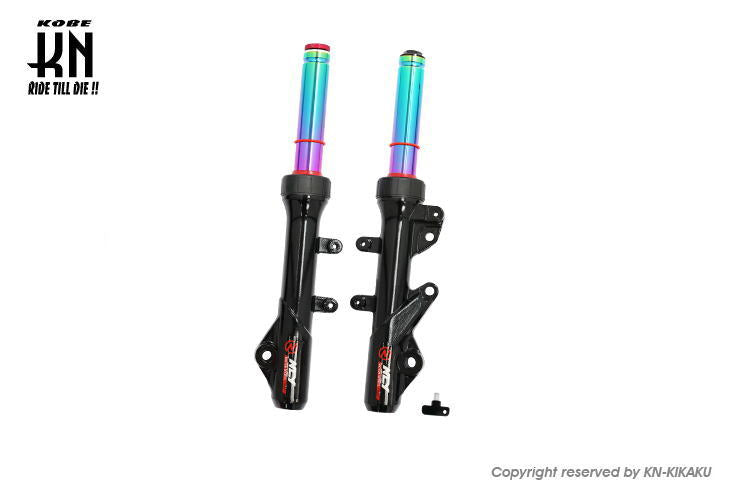 NCY Front Fork N-21 Damping/Preload Adjustable Titanium Cygnus X 4th/5th Gen