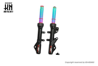 NCY Front Fork N-21 Damping/Preload Adjustable Titanium Cygnus X 4th/5th Gen
