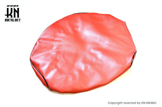 2WAY Seat Cover - Slip-on Type Red/Black Piping for Gyro Canopy/TA02/TA03