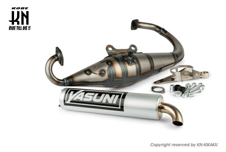 YASUNI ユーロチャンバー BWS50 3AA/SLIDER 50cc-70cc マフラー