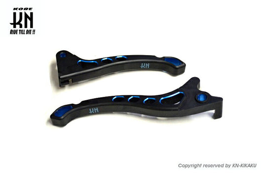 デュアルカラーレバーディスク3 マットブラック/ブルー ライブディオ/SR/ZX AF35