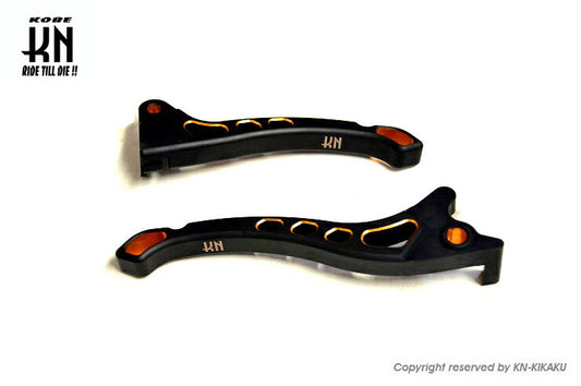デュアルカラーレバーディスク3 マットブラック/オレンジ ライブディオ/SR/ZX AF35