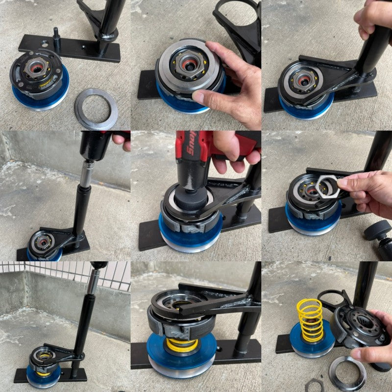 安全くん スクーターのセンタースプリング脱着ツール 特殊工具