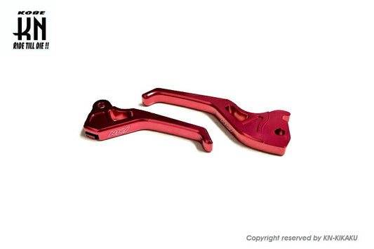 NCY ショートブレーキレバー レッド シグナスX/1型/2型/3型