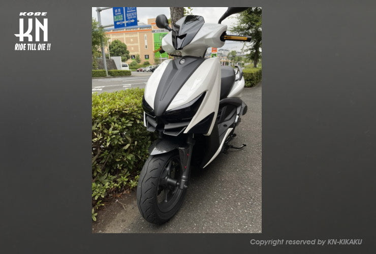 スモークヘッドライトカバーセット シグナス/GRYPHUS/6型