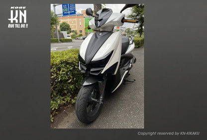 スモークヘッドライトカバーセット シグナス/GRYPHUS/6型