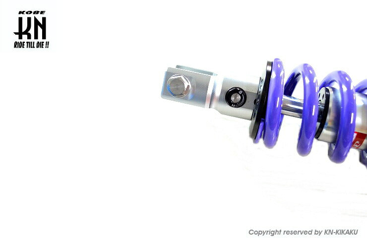 RCB リアショック減衰調整 DB-2 モノサス スプリング/パープル 265mm YZF-R15 FZ150i