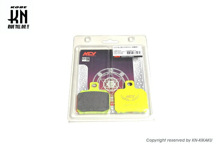 NCY ブレーキパッド Brembo/2POT/カニ メタル
