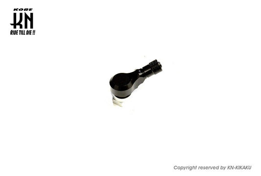アルミCNCエアーバルブ ブラック 1個入 汎用(チューブレスホイール専用)