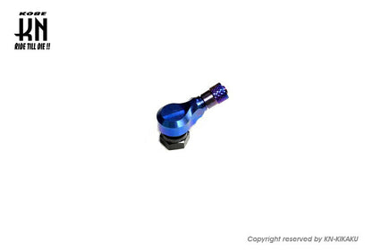 アルミCNCエアーバルブ チタン 1個入 汎用(チューブレスホイール専用)