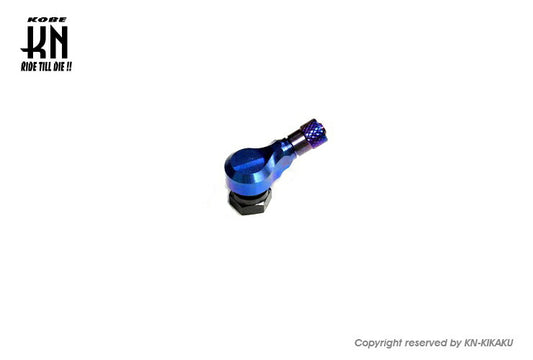 アルミCNCエアーバルブ チタン 1個入 汎用(チューブレスホイール専用)
