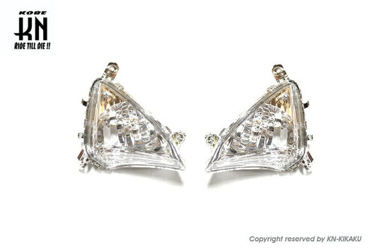 フロントウインカーアッセン クリアー 左右セット シグナス/グリファス/6型