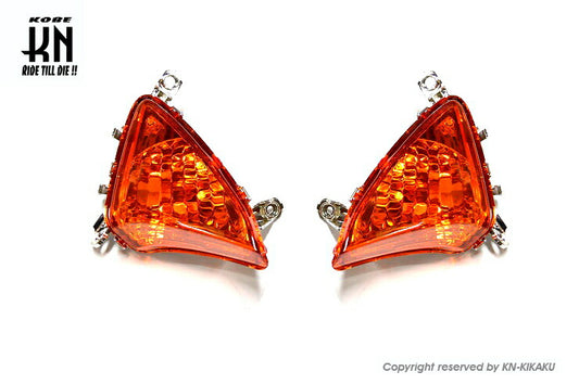 フロントウインカーアッセン オレンジ 左右セット シグナス/グリファス/6型