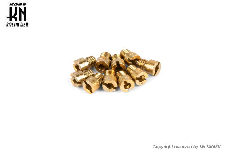 STAGE6 Main Jet Set 1 (Normal Carburetor / PC Carburetor) 10-piece set - Keihin Round Small
