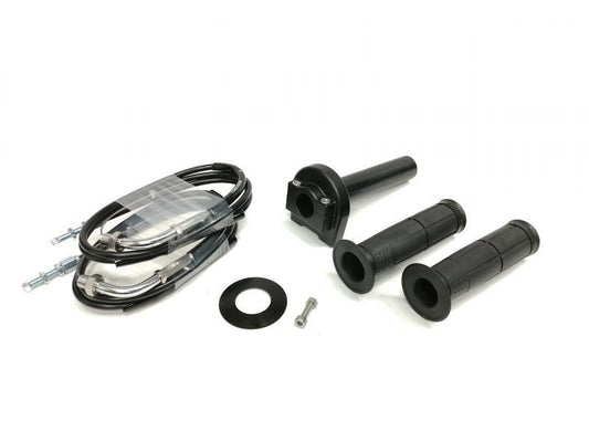 Universal Throttle Kit Type-1 Plated Hardware, Black, Winding Diameter 28, 1050mm