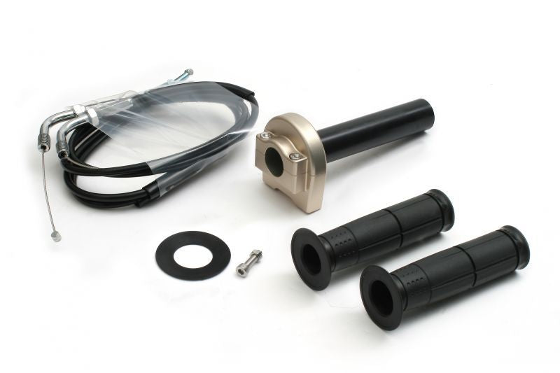 Universal Throttle Kit Type-1 Plated Hardware Titanium Gold Winding Diameter 44mm 900mm