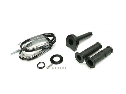 Universal Throttle Kit Type 2 Chrome Fittings Black Winding φ36 1050mm