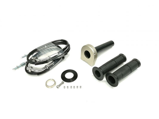 Universal Throttle Kit Type 2 Chrome Hardware Titanium Gold Spool φ36 1050mm