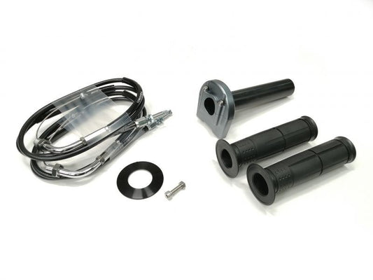 Universal Throttle Kit Type 3 Chrome Hardware Gunmetal Winding φ44 900mm