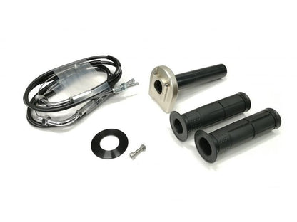 Universal Throttle Kit Type 3, Plated Hardware, Titanium Gold, Take-up φ44, 900mm