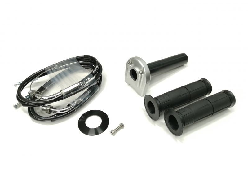 Universal Throttle Kit Type 3, Plated Hardware, Silver, Winding φ44, 1050mm