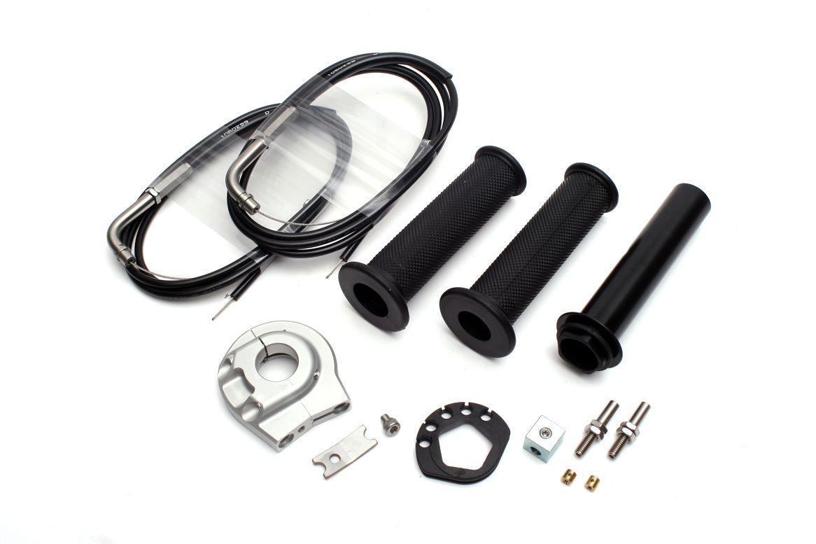 ハイスロットルキットEVO2 汎用キット スモール シルバー 巻取φ38 1400mm