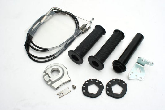 High Throttle Kit EVO2 Small Silver Winding φ44/46 YZF-R3 (ABS) YZF-R25 YZF-R25 (ABS)