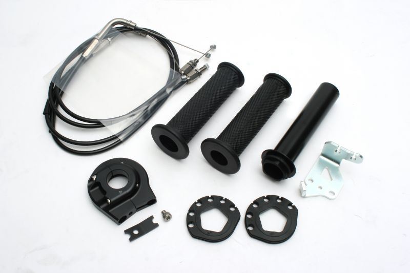 ハイスロットルキット EVO2 スモール ブラック 巻取φ44/46 YZF-R3(ABS) YZF-R25 YZF-R25(ABS)