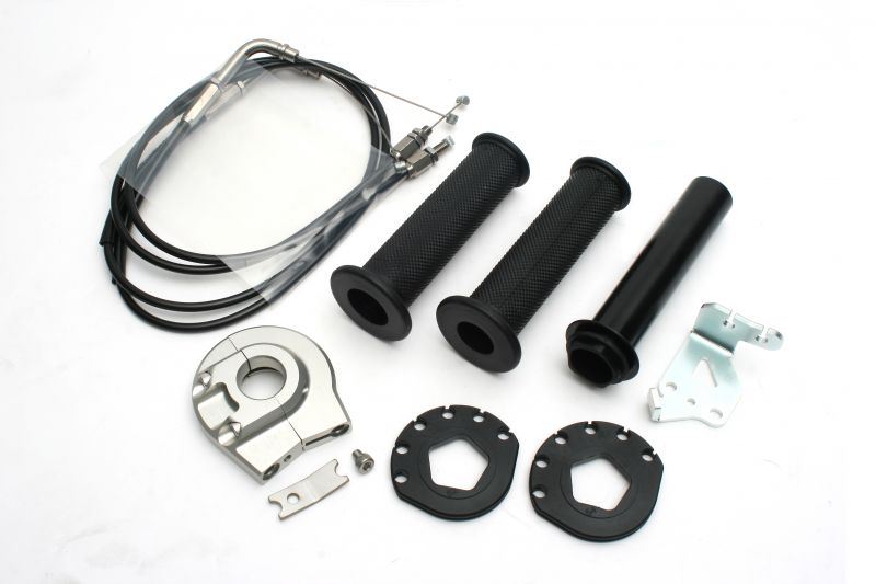 High Throttle Kit EVO2 Large Silver Reel φ52/54 YZF-R3 (ABS) YZF-R25 YZF-R25 (ABS)