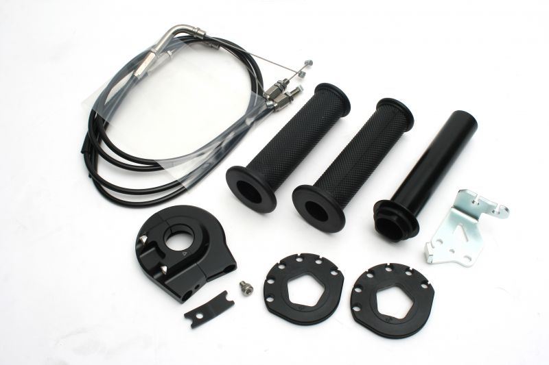 ハイスロットルキット EVO2 ラージ ブラック 巻取φ52/54 YZF-R3(ABS) YZF-R25 YZF-R25(ABS)