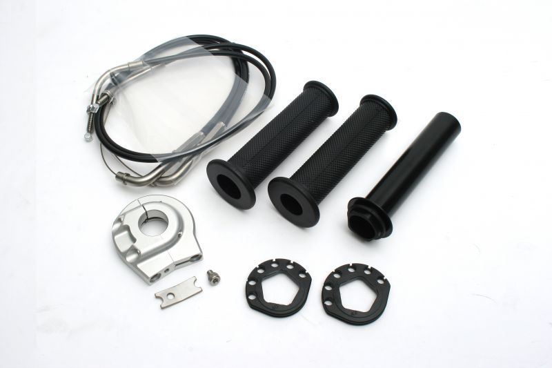 High Throttle Kit EVO2 Small Silver Winding φ40/42 Ninja 250 Ninja 250 (ABS) Z250 Z250 ABS