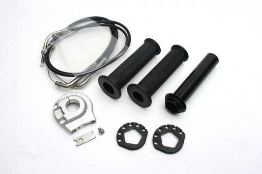 High Throttle Kit EVO2 Small Silver Winding φ40/42 Ninja 250 Ninja 250 (ABS) Z250 Z250 ABS