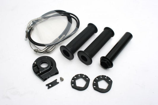 High Throttle Kit EVO2 Small Black Winding φ40/42 Ninja250 Ninja250 (ABS) Z250 Z250 ABS