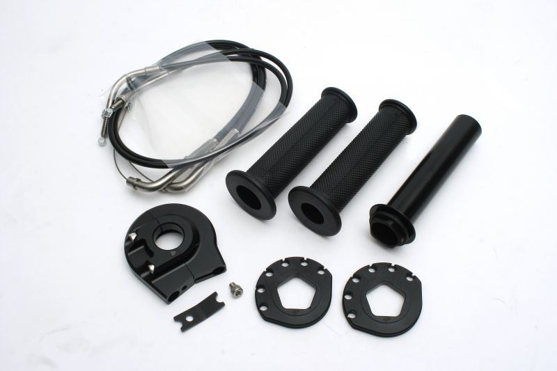 High Throttle Kit EVO2 Large Black Winding φ50/52 Ninja 250 Ninja 250 (ABS) Z250 Z250 ABS