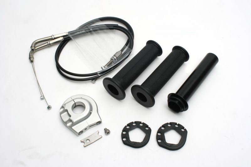 High Throttle Kit EVO2 Small Silver Winding φ40/42 Ninja 250R