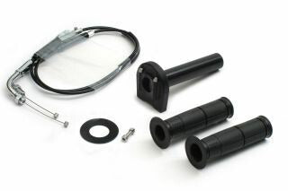 Throttle Kit Type 3 Chrome Hardware Black Winding φ28 YZF-R6