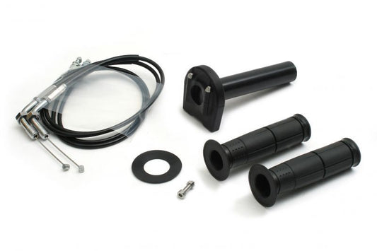 Throttle Kit Type-3 Chrome Hardware Black Winding φ42 700mm For TMR Carburetor Kit Only