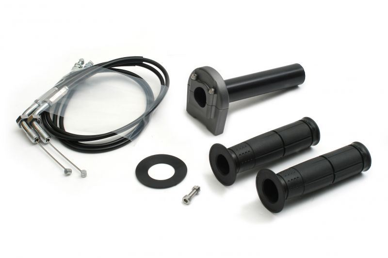 Throttle Kit Type 3 Chrome Hardware Gunmetal Winding φ42 800mm For TMR Carburetor Kit Only