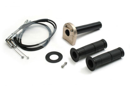 スロットルキット タイプ3 メッキ金具 チタンゴールド 巻取φ42 900mm TMRキャブレターキット専用