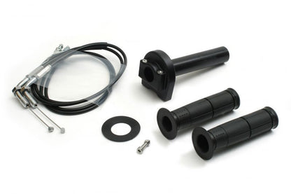 Throttle Kit Type 1 Chrome Fittings Black φ36 Winding 800mm Exclusive for TMR Carburetor Kit