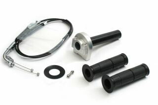 スロットルキット タイプ1 メッキ金具 シルバー 巻取φ44 CBR600RR CBR600RR(ABS)