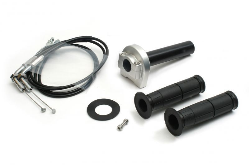 Throttle Kit Type 1 Chrome Hardware Silver Reel φ44 900mm For TMR Carburetor Kits Only