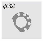 スロットルキット タイプ1 メッキ金具 チタンゴールド 巻取φ32 1050mm TMRキャブレターキット専用